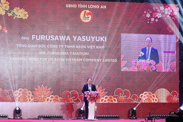 Ông Furusawa Yasuyuki, thành viên ban Giám đốc điều hành của Tập đoàn AEON (Nhật Bản) phụ trách thị trường Việt Nam. (Ảnh: Việt Dũng)