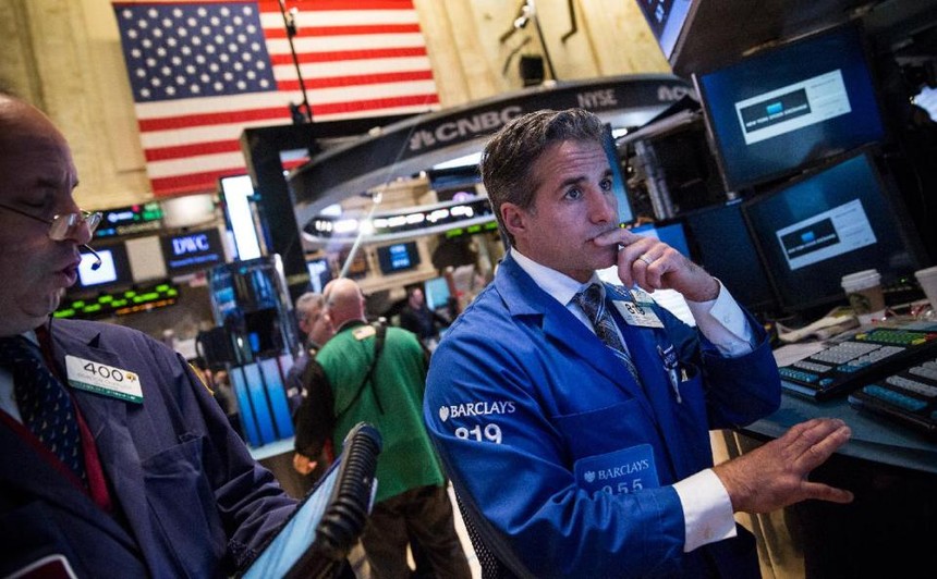 Dow Jones và S&P 500 hụt mất đà tăng cuối phiên (Ảnh minh họa: AFP)