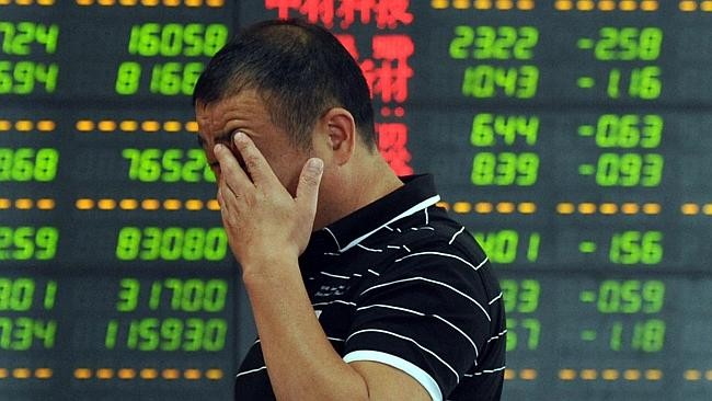 Nỗi lo sợ của giới đầu tư chứng khoán toàn cầu vẫn bắt nguồn từ chứng khoán Trung Quốc (Ảnh minh họa: AFP)