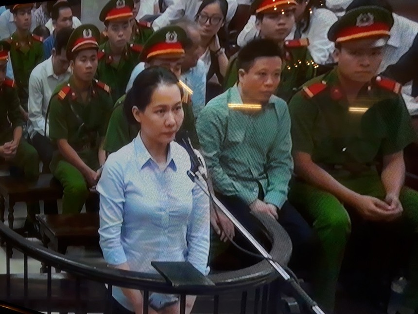 Bị cáo Nguyễn Minh Thu.