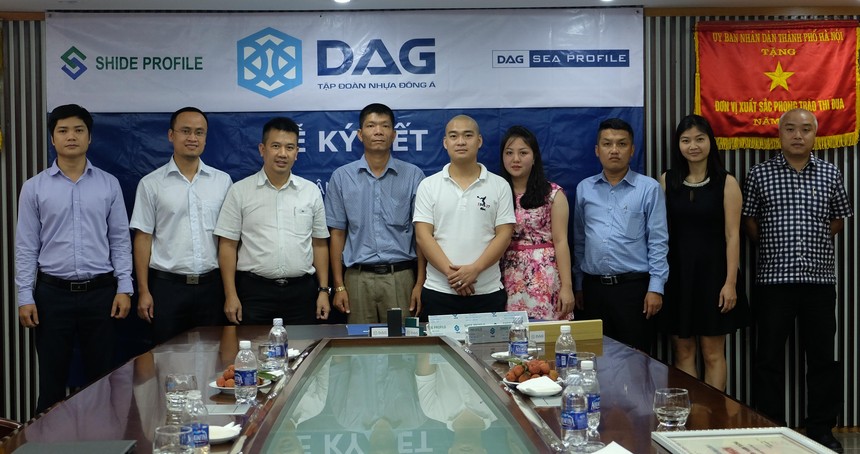 DAG ký hợp đồng phân phối sản phẩm Shide Profile