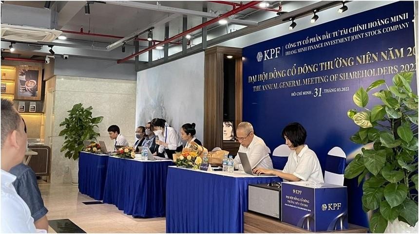 9 tháng năm 2022, Đầu tư Tài chính Hoàng Minh (KPF) không ghi nhận doanh thu, báo lãi 73,31 tỷ đồng, hoàn thành 35,8% kế hoạch