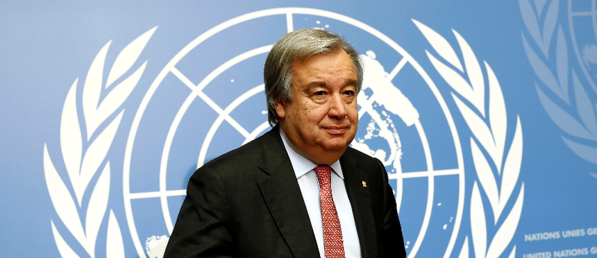 Ông Antonio Guterres, Tổng thư ký Liên Hợp Quốc