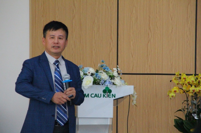 Ông Phạm Hồng Điệp, Chủ tịch HĐQT Công ty CP Shinec, chủ đầu tư Khu công nghiệp Nam Cầu Kiền.
