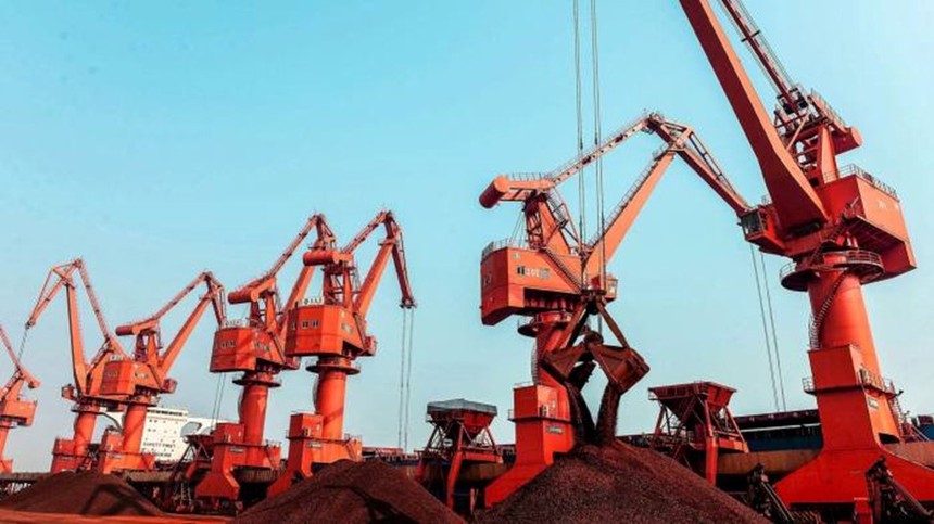 Nhu cầu Trung Quốc suy yếu đẩy giá quặng sắt xuống mức thấp nhất trong 5 tháng