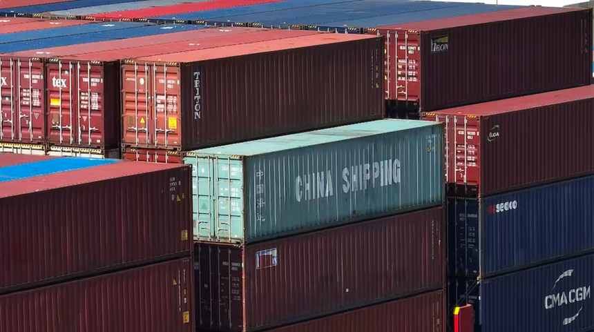 Giá cước vận chuyển container giảm do thương mại Trung Quốc-ASEAN suy yếu 