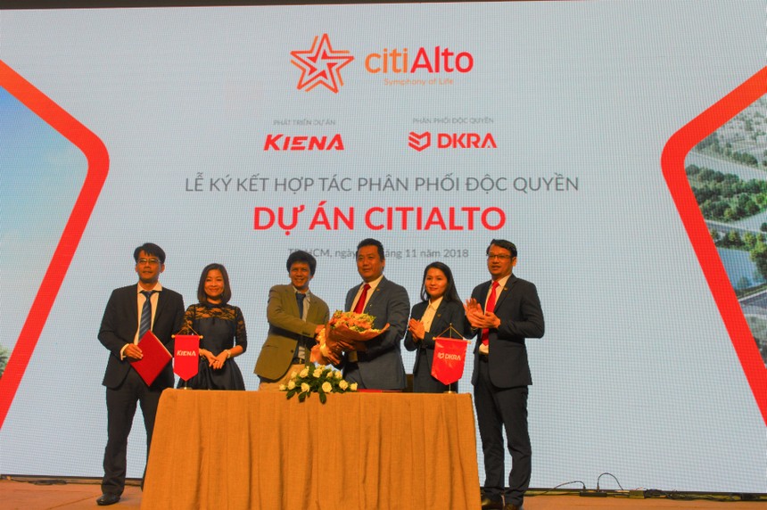 Công ty CP DKRA Việt Nam đã chính thức ký kết hợp tác phân phối độc quyền dự án CitiAlto
