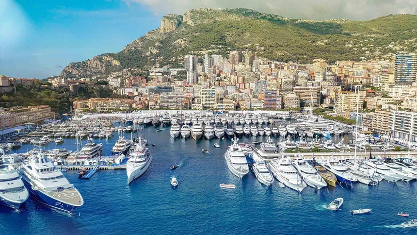 Bến du thuyền Monaco