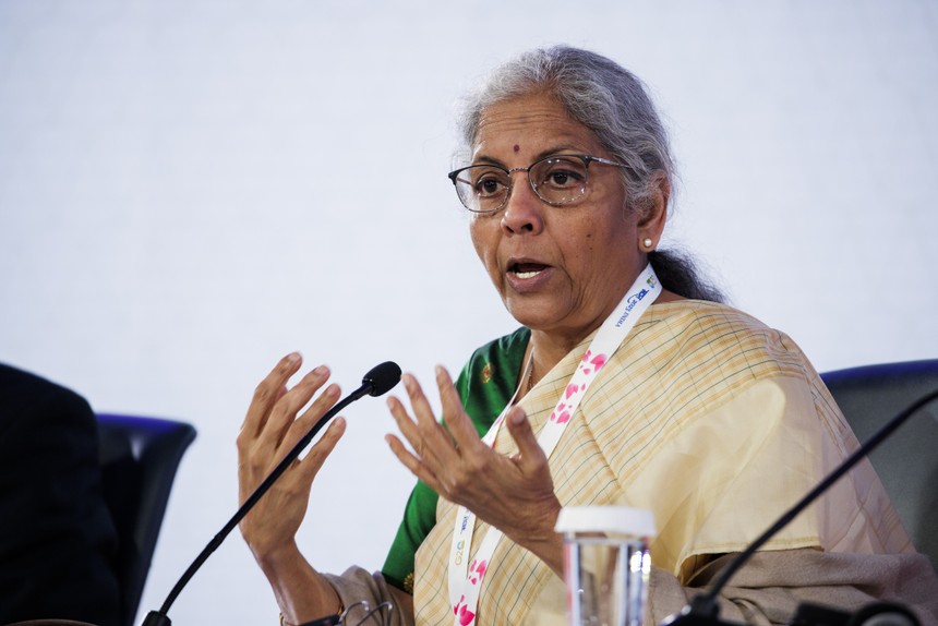Bộ trưởng Tài chính Ấn Độ bà Nirmala Sitharaman