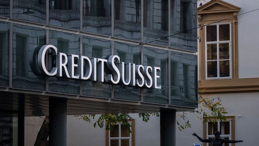Credit Suisse bị rút ròng hơn 68 tỷ USD trong quý I/2023