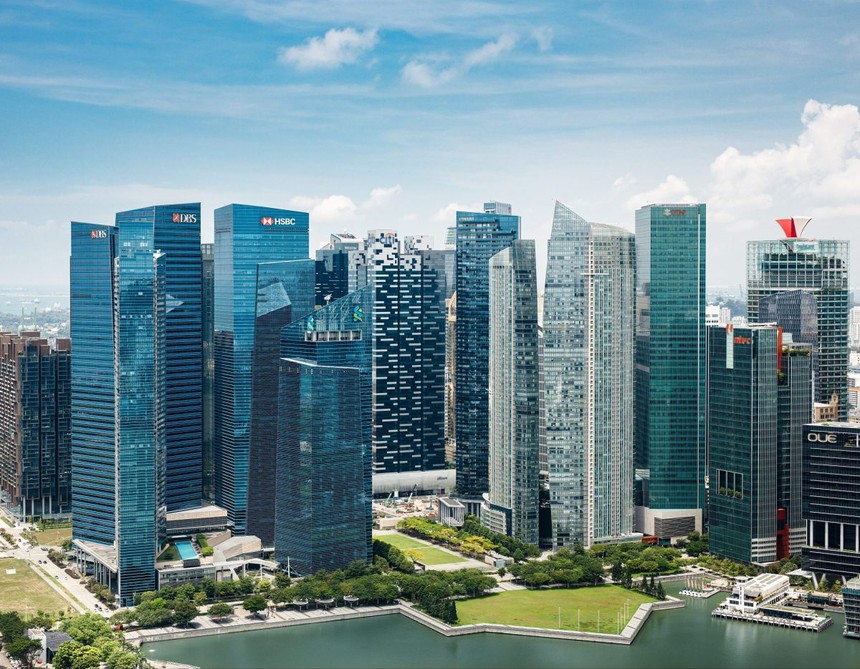Ngược dòng thị trường toàn cầu, bất động sản văn phòng Singapore "đắt khách"