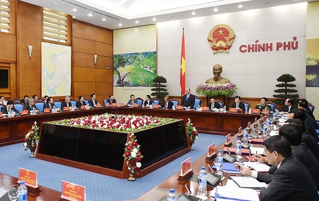 Thủ tướng Nguyễn Xuân Phúc chủ trì hội nghị trực tuyến Chính phủ với các địa phương. (ảnh: Báo Giao thông)
