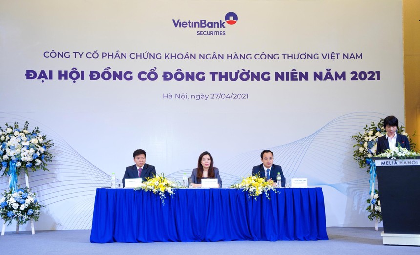 ĐHCĐ VietinBank Securities (CTS): Mục tiêu lợi nhuận năm 2021 hơn 180 tỷ đồng, tăng trưởng 20%
