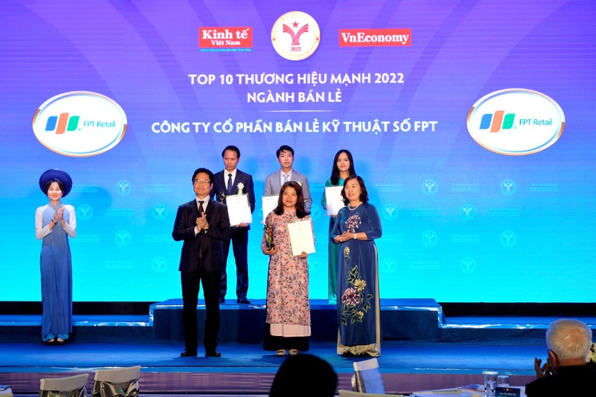 FPT Retail được vinh danh Thương hiệu mạnh Việt Nam lần thứ 9