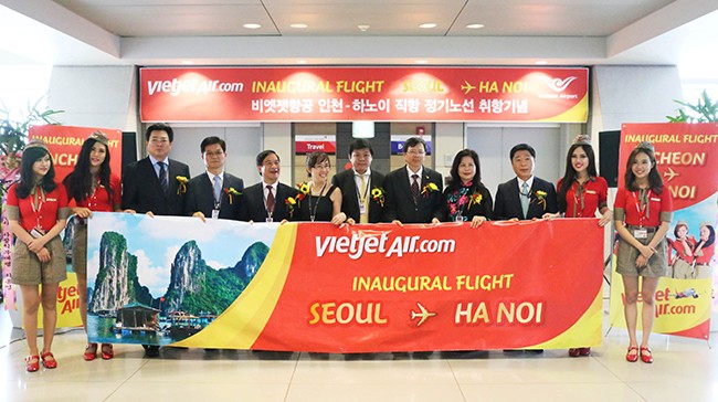 VietJet mở đường bay Hà Nội – Seoul (Hàn Quốc)