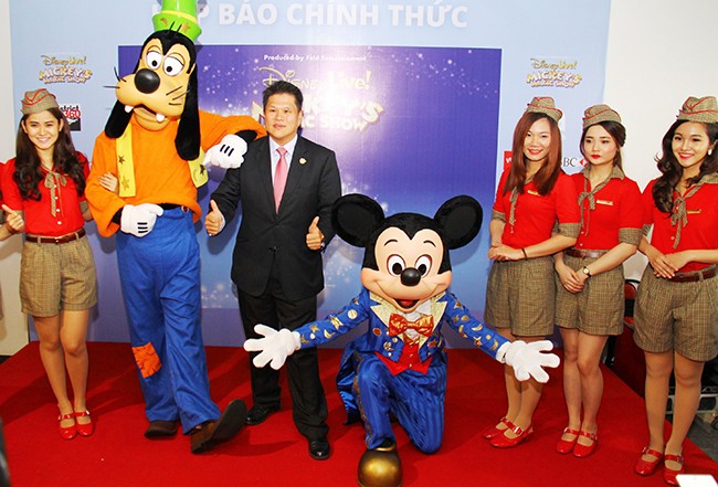 Vietjet đã đưa chú chuột Mickey từ Disney tới Việt Nam