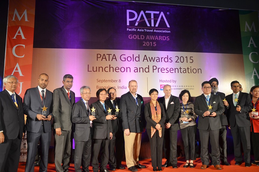 Vietjet nhận giải vàng PATA Gold Awards 2015