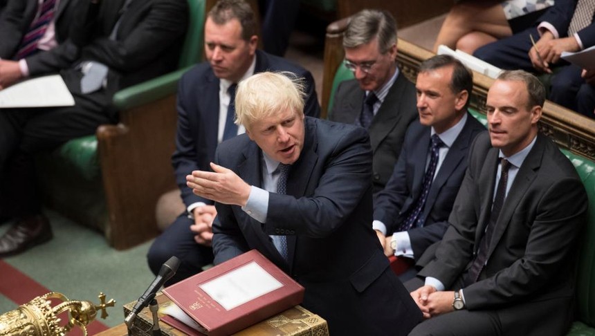 Thủ tướng Anh Boris Johnson. Ảnh: Reuters.
