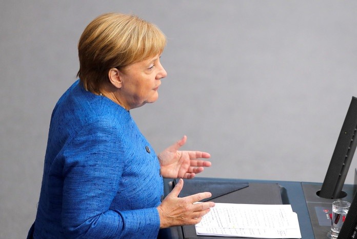 Thủ tướng Đức Angela Merkel. Ảnh: Reuters.