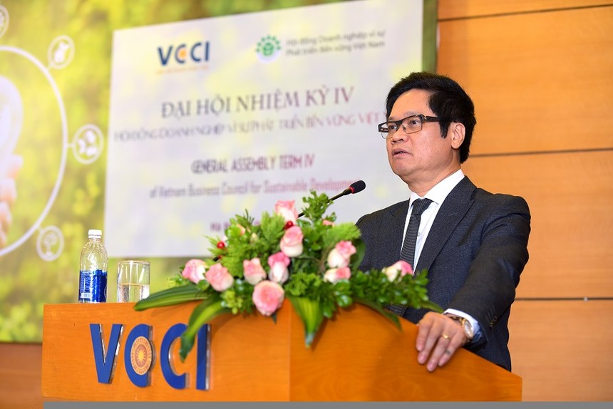 TS. Vũ Tiến Lộc, Chủ tịch VCCI kiêm Chủ tịch VBCSD.