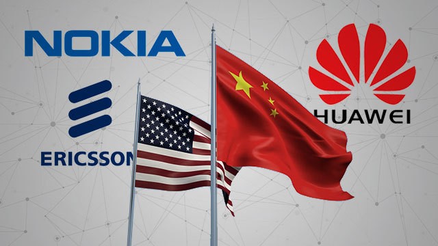 Washington tính mua lại  Ericsson và Nokia để đối đầu với Huawei