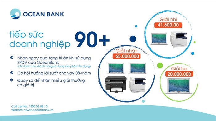 OceanBank: “Tiếp sức doanh nghiệp 90+”