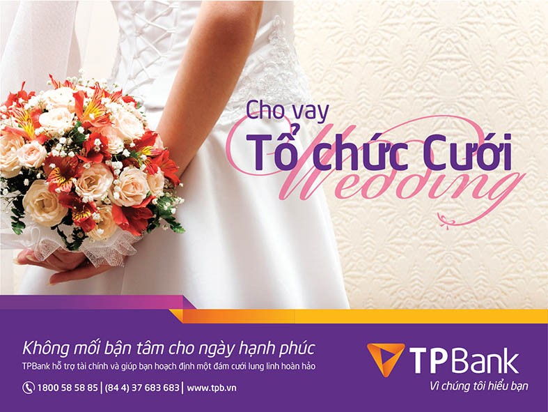 TPBank triển khai sản phẩm cho vay tổ chức cưới