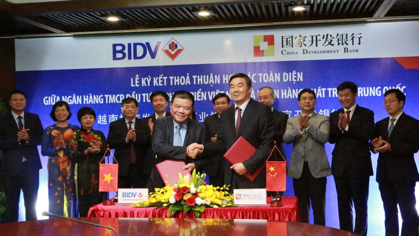 BIDV và Ngân hàng Phát triển Trung Quốc ký Hợp đồng tín dụng 200 triệu USD