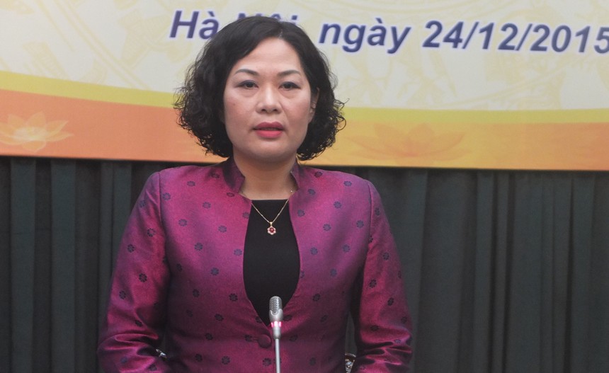 Phó Thống đốc NHNN Việt Nam Nguyễn Thị Hồng