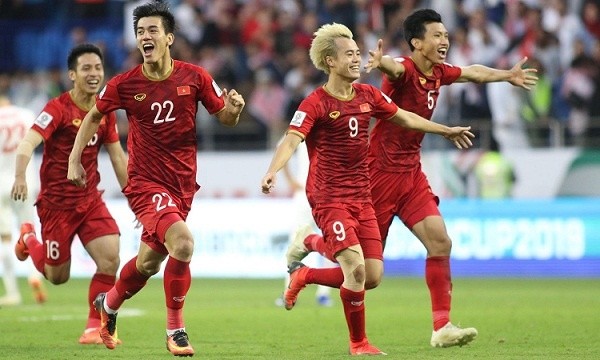 Đội tuyển bóng đá nam Việt Nam vào Tứ kết Asian Cup 2019