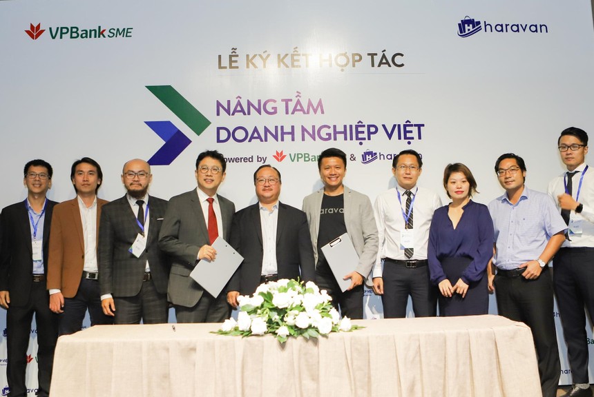 VPBank và công ty công nghệ Haravan hợp tác chương trình "Nâng tầm 50.000 doanh nghiệp Việt"