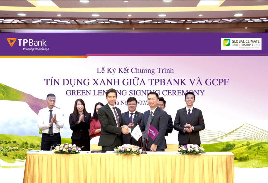 TPBank và GCPF ký kết hợp đồng cho vay tín dụng xanh 20 triệu USD