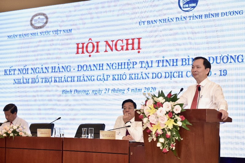 Phó thống đốc Thường trực Ngân hàng Nhà nước Đào Minh Tú phát biểu tại Hội nghị