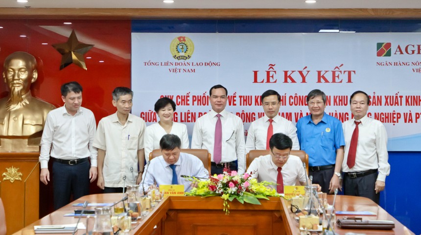 Agribank ký kết Quy chế hợp tác toàn diện với Tổng Liên đoàn Lao động Việt Nam