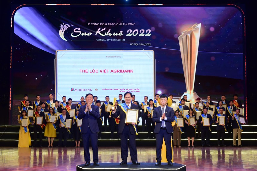 Agribank Lộc Việt giành giải thưởng Sao Khuê 2022 