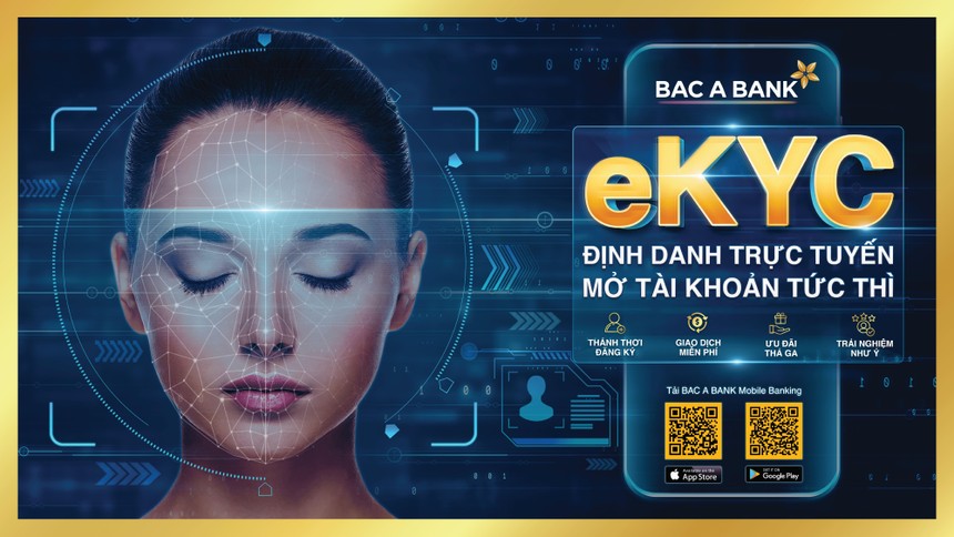 BAC A BANK chính thức triển khai eKYC 