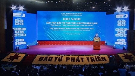 Thái Nguyên tổ chức Hội nghị Xúc tiến đầu tư 2018