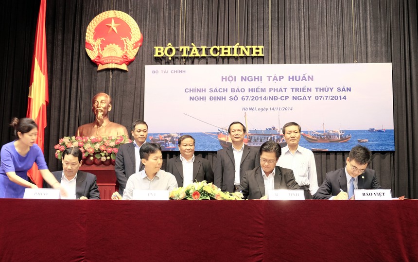 Bảo hiểm Bảo Việt, Bảo Minh, PJICO và PVI đã cùng nhau ký kết Hợp đồng đồng bảo hiểm