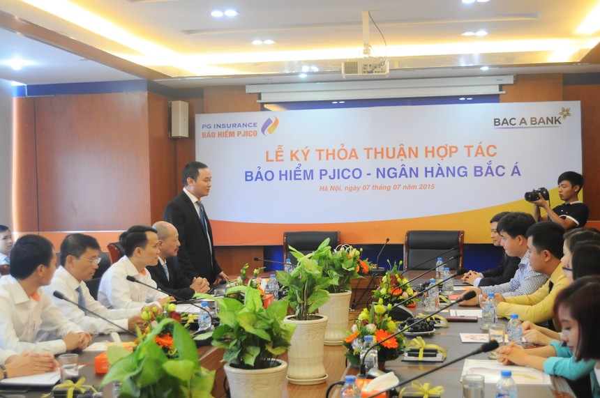 Tổng giám đốc PJICO, ông Đào Nam Hải phát biểu tại lễ ký kết