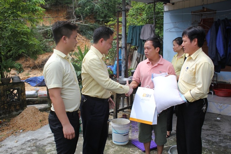 BSH chia sẻ khó khăn với đồng bào vùng lũ tỉnh Quảng Ninh