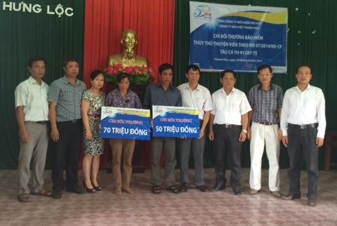 Bảo hiểm Bảo Việt bồi thường vụ chìm tàu cá tại Quảng Ninh