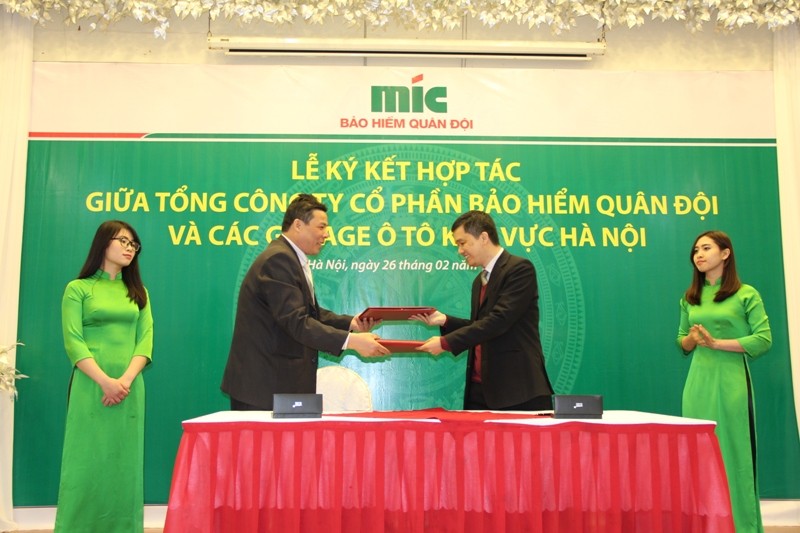 MIC ký kết hợp tác với 30 garage ô tô khu vực Hà Nội