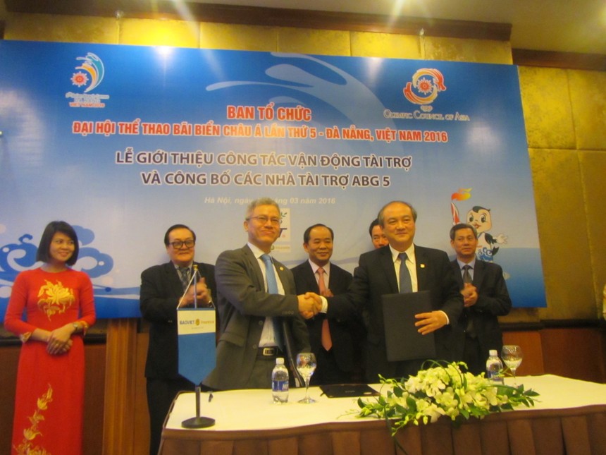 Bảo hiểm Bảo Việt bảo hiểm cho đoàn thể thao Việt Nam tại ABG 5