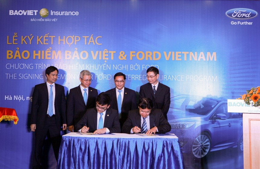 Bảo hiểm Bảo Việt hợp tác với Ford