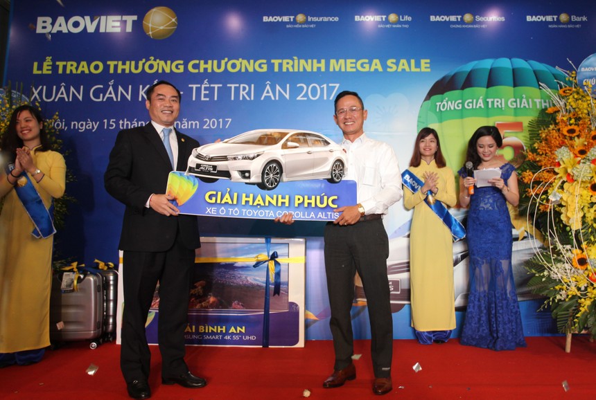 Chương trình Mega Sale góp cho Bảo Việt (BVH) hơn 2.000 tỷ đồng doanh thu
