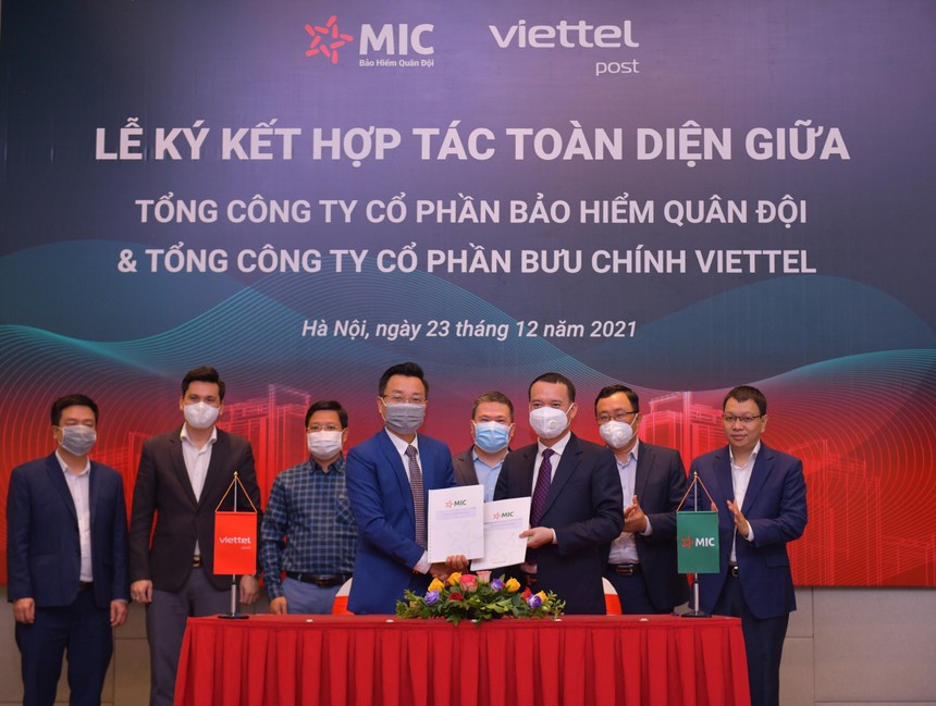 Bảo hiểm Quân đội (MIC) và Viettel Post ký kết thỏa thuận hợp tác toàn diện 