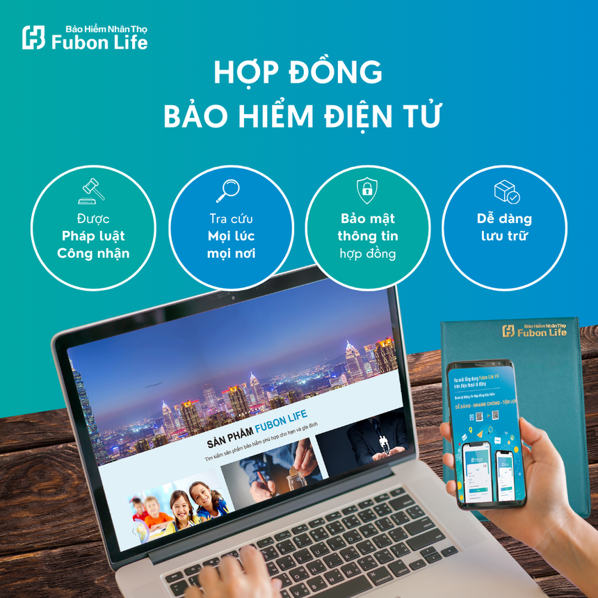 Fubon Life Việt Nam phát hành hợp đồng bảo hiểm điện tử