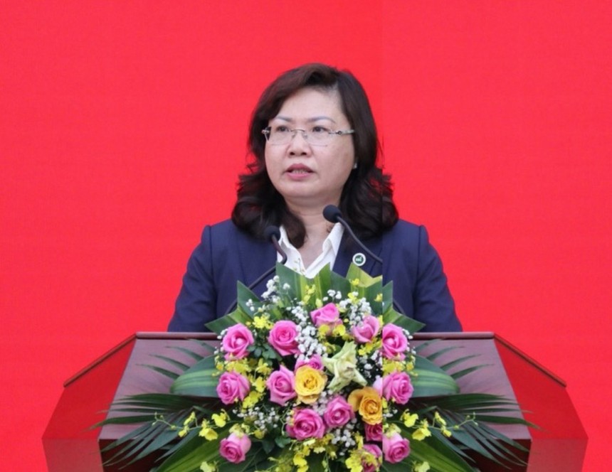 Chủ tịch UBCKNN Vũ Thị Chân Phương vừa được bầu làm Bí thư Đảng ủy cơ quan UBCKNN
