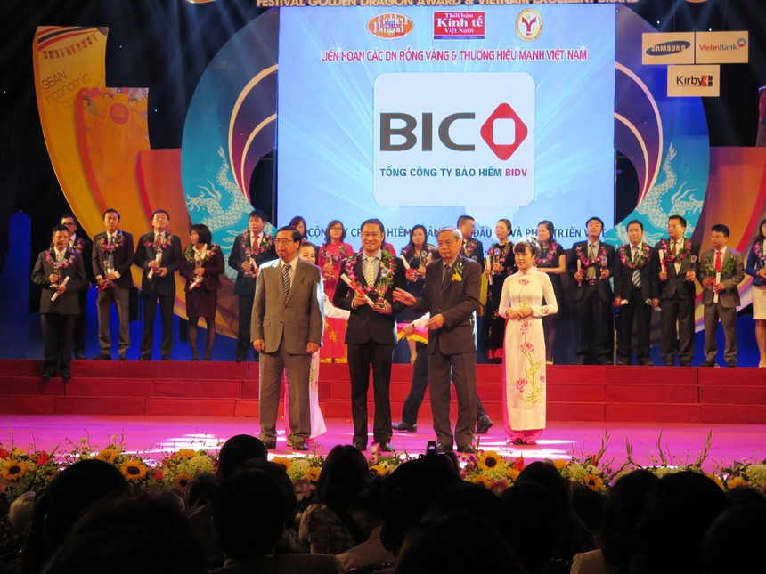 BIC được bình chọn là Thương hiệu mạnh Việt Nam 2014
