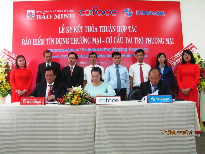 Bảo Minh “bắt tay” Coface và Eximbank bán bảo hiểm tín dụng thương mại